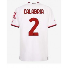 AC Milan Davide Calabria #2 Bortedrakt 2022-23 Kortermet